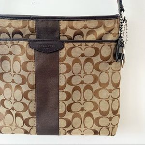 Coach Crossbody Bag, Beige & Brown
